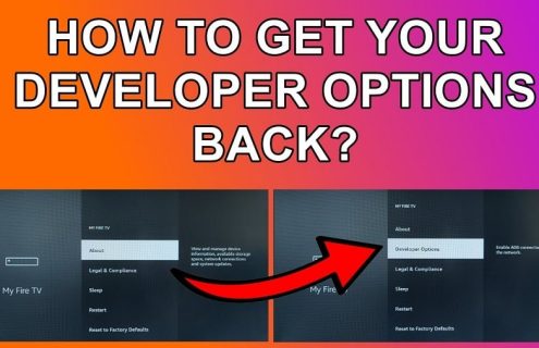 How to Get Developer Options Back on Firestick